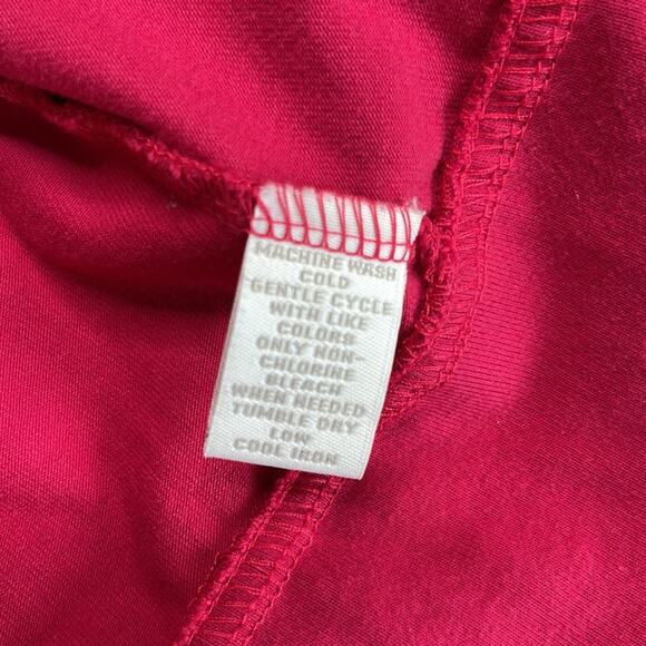 RELAXED by CHARTER CLUB Hot Pink Full Zip Jacket Women’s Size Medium - Picture 6 of 8